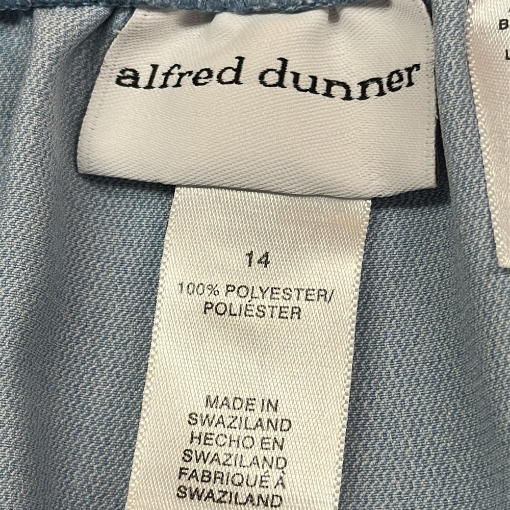 Alfred Dunner Classic Polyester Pull On Elastic B… - image 4